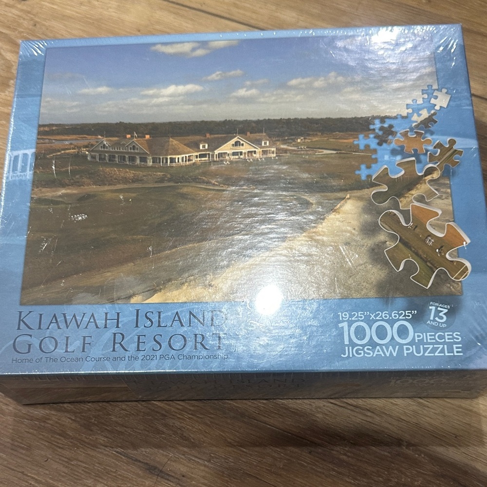 NEW SEALED Kiawah Island Ocean Course Golf Resort Jigsaw Puzzle 1,000 piece NOS